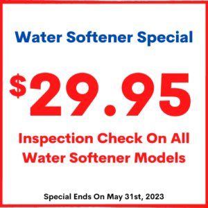 29.95 Inspection Check On Water Softeners